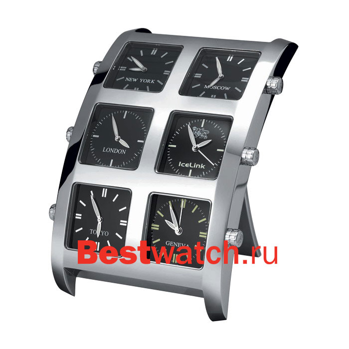 Часы Ice Link Alarm clock ALARMCLOCKBLK